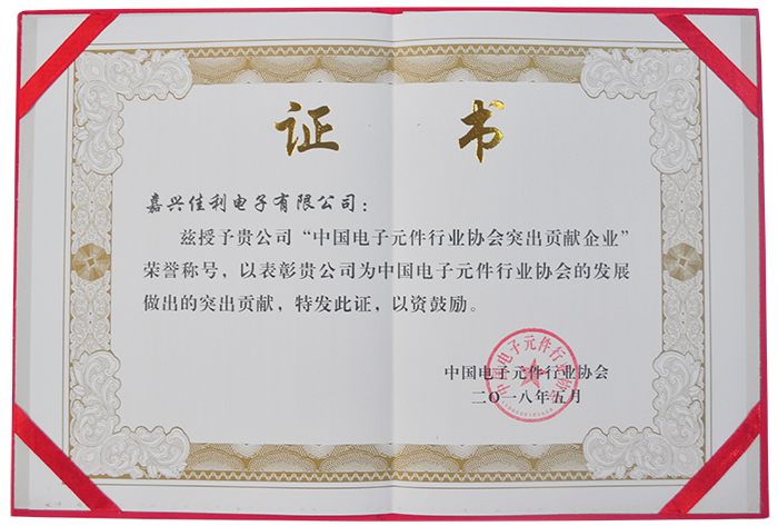 中国电子元件行业协会突出贡献企业证书 副本.PNG